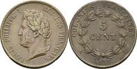 Frankreich Bronze-5 Centimes Louis Philippe 1830-1848 -