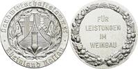 Nassau Prämienmedaille in versilberter Bronze -