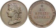 Italien Königreich Bronzene Prämienmedaille Victor Emanuel III. 1900-1946. -