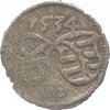 Sachsen-Kurfürstentum Einseitiger Pfennig Johann Friedrich und Georg 1534-1539. -