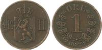 Norwegen Öre 1 Oscar II. 1872-1905. -