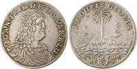 Braunschweig-Calenberg-Hannover 1/3 Palmbaumtaler 1676 Johann Friedrich 1665-1679. TTB-SUP