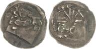 Oberpfalz Pfennig auf Regensburger Schlag Ruprecht I. / II. 1353-1390. -