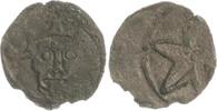 Mecklenburg Denar (Vinkenauge) Zeitraum um 1300-1500. -