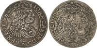 Polen 6 Gröscher 1 Johann Casimir 1649-1668. -
