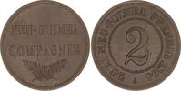 Neuguinea 2 Pfennig 1894 A Vorz&uuml;glich 200,00 EUR  + 10,00 EUR frais d'envoi