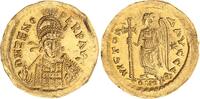 Kaiserzeit Solidus Gold Zeno 474-491. -