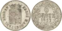 Bremen, Stadt 6 Grote 1857 Sehr sch&ouml;n - vorz&uuml;glich 20,00 EUR  + 8,00 EUR frais d'envoi