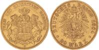 Hamburg 20 Mark Gold -