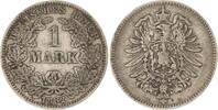 Kleinm&uuml;nzen 1 Mark 1882 G Fast sehr sch&ouml;n 10,00 EUR  + 8,00 EUR frais d'envoi