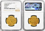 ENGLAND ANGEL 1526-1544 Henry VIII. NGC AU