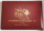 200 Escudos (4pcs) 1993, Portugal. Portuguese Discoveries. Arrival in Japan Proof Silver Mint Set.