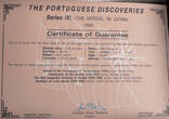 200 Escudos (4pcs) 1993, Portugal. Portuguese Discoveries. Arrival in Japan Proof Silver Mint Set.