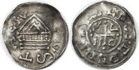 GERMANY Denar (Denier) Augsburg (Bishopric), Eberhard I. Silver Denar (Denier) Coin. -