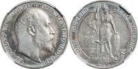 G.BRITAIN Florin (2 Shillings) Edward VII. Matte Proof Silver Florin Coin. Only 12,000 pcs Struck! -