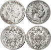 AUSTRIA Florin (2pcs) Austria, Franz Josef I. -