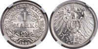 GERMANY 1 Mark Silver 1 Mark Coin. Munich mint! -