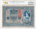 AUSTRIA 1000 Kronen 1902 (1919) Austria. Pick#59. Gem UNC 65 PPQ 135,00 EUR69,00 EUR  + 10,00 EUR frais d'envoi
