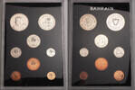 Bahrain Proof Set (KMS) 1969, Bahrain. Proof Set, including Silver 500 Fils Coin! KMS. KM#PS2. -