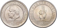 GERMANY 3 Mark Silver 3 Mark Coin. Constitution Anniversary. -