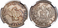 CHILE 20 Centavos Silver 20 Centavos Coin. Key-Date! -