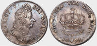 Denmark Krone (4 Mark) Christian V. Silver Krone (4 Mark) Coin. -