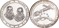 RUSSIA Medal Experimental Project Apollo-Soyuz. Proof Silver Medal. -