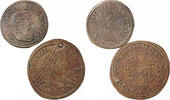 Great Britain Rechenpfennig (Counter Token) Both struck in Nurnberg, by Lazarus Gottlieb Lauffer & Cornelius Lauffer. 2pcs! -