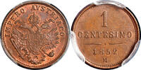 Lombardy-Venetia 1 Centesimo 1852 M Francis Joseph I. PCGS MS64 250,00 EUR189,00 EUR  + 15,00 EUR frais d'envoi
