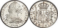Mexico 8 Reales 1784 FM Charles III of Spain. fast Vzgl. (Kratzer!) 450,00 EUR395,00 EUR  + 20,00 EUR frais d'envoi
