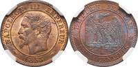 FRANCE 2 Centimes 1853 A Napoleon III. NGC MS 65 BN 250,00 EUR195,00 EUR  + 15,00 EUR frais d'envoi