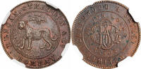 INDIA 1/4 Rupee (Trial Token) 1905 Duncan, Stratton & Co. NGC MS 62 BN 350,00 EUR259,00 EUR  + 20,00 EUR frais d'envoi