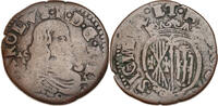 ITALY-NAPLES 1 Grano Charles II of Spain. -
