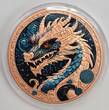 USA  Médaille de cuivre 33 grammes Cool2Coin 420 Lunar Dragon Proof Color Copper Meda Preuve