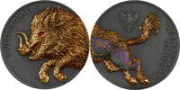 Polen 10 Mark 2025 Pièce d'argent de 2 oz Germania Mint Beasts Gullinbur... 296,50 EUR  + 13,95 EUR frais d'envoi