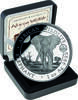 Somalia Pièce d'argent 1 oz Somalie Éléphant 2025 Privy Mark WMF Berlin Box Certificate -