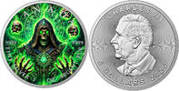 Kanada Pièce d'argent 1 oz Nécromancien couleur 2025 Canada Silver Coin 999 -