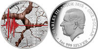 Niue 1 Dollar 2025 Pi&egrave;ce d'argent 1 oz &Eacute;chelle de Richter &Eacute;chelle de Ric... 137,95 EUR  + 16,99 EUR frais d'envoi