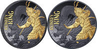 Niue 1 Dollar 2026 Pi&egrave;ce d'argent 1 oz Niue Roi Singe 2026 Noir Belle &Eacute;p... 223,50 EUR  + 24,99 EUR frais d'envoi