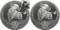 S&uuml;dafrika 5 RAND 2026 Pi&egrave;ce d'argent 1 oz Big Five III Buffalo n&deg; 5 2026... 143,50 EUR  + 16,99 EUR frais d'envoi