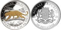 Somalia 100 Shillings 2026 Pi&egrave;ce d'argent 1 oz Faune africaine L&eacute;opard d... 106,50 EUR  + 16,99 EUR frais d'envoi