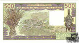 500 Francs 1986 - West African States (Mali) - bankfrisch
