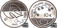 10 Euro 2005 Finnland 10 Euro 2005 - 60 Jahre Frieden & Freiheit PP