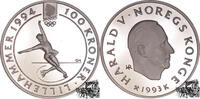 Norwegen 100 Kroner 100 Kronen 1993 - Eiskunstlauf -