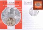 Österreich 10 € Münze + 0,55 € Briefmarke Euro Numisbrief Österreich - 60 Jahre 2. Republik -