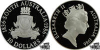 10 Dollar 10 Dollar 1986 - Wappen Süd-Autstralien -