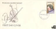 Grenada FDC 1992 200.Todestag Mozart -