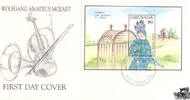 Grenada FDC 1992 200.Todestag Mozart -