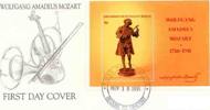 Unbekannt St.Vincent-Bequia 1991 - 200.Todestag von W.A.Mozart FDC -