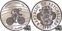 25 Rupie 25 Rupien 1995 - Radfahrer -